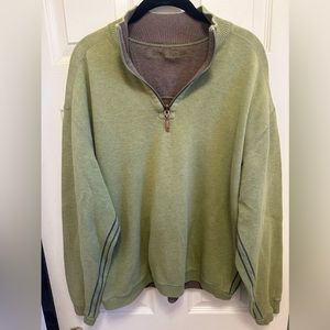 Tommy Bahama half zip sweater, men’s size L